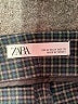 Zara Houndstooth Black Dress Pants Size M - photo 4