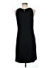 Tory Burch Solid Black Casual Dress Size M - photo 2