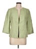 The Limited 100% Polyester Tweed Green Blazer Size L - photo 1