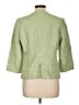 The Limited 100% Polyester Tweed Green Blazer Size L - photo 2