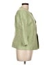 The Limited 100% Polyester Tweed Green Blazer Size L - photo 4