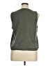 Evereve 100% Lyocell Green Sleeveless Blouse Size XL - photo 2