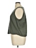 Evereve 100% Lyocell Green Sleeveless Blouse Size XL - photo 5