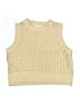 Zara Yellow Sweater Vest Size 9 - 10 - photo 1