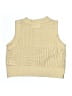 Zara Yellow Sweater Vest Size 9 - 10 - photo 2
