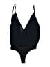 Jennifer & Grace 100% Polyester Black Bodysuit Size S - photo 1