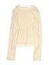 Zara Ivory Long Sleeve T-Shirt Size 12 - 13 - photo 1