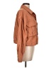 Topshop 100% Cotton Brown Jacket Size 12 - photo 4