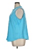 Torrid Solid Blue Sleeveless Blouse Size 1X Plus (1) - photo 5