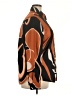 Unbranded 100% Polyester Print Orange Long Sleeve Blouse Size XXL - photo 4