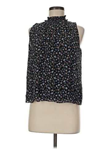 Rebecca Taylor Sleeveless Silk Top (view 1)