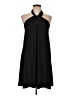 Venus Solid Black Cocktail Dress Size L - photo 1