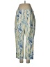 Chico's Print Blue Casual Pants Size Med (1) - photo 2