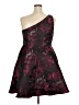 DB Studio 100% Polyester Burgundy Cocktail Dress Size 18 - photo 2