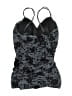 Lands' End Camo Gray Blue Swimsuit Top Size 12 - photo 2