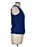 DKNY Blue Sleeveless Blouse Size M - photo 4