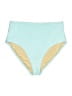 Old Navy Color Block Teal Swimsuit Bottoms Size XXL (estimated) - photo 1