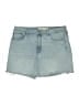 Assorted Brands Blue Denim Shorts Size 14 - photo 1