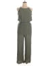 SO 100% Rayon Solid Green Jumpsuit Size XXL - photo 1