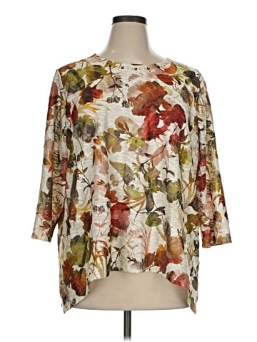 Alfred Dunner 3/4 Sleeve Blouse (view 1)