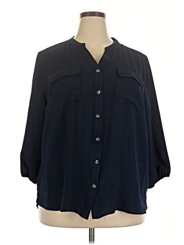 Croft & Barrow 3/4 Sleeve Blouse (view 1)