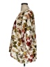 Alfred Dunner Floral Ivory 3/4 Sleeve Blouse Size 1X - photo 5