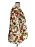 Alfred Dunner Floral Ivory 3/4 Sleeve Blouse Size 1X - photo 4