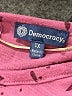 Democracy Graphic Marled Ombre Pink 3/4 Sleeve T-Shirt Size 1X - photo 7