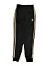 Adidas 100% Cotton Black Track Pants Size 10 - 12 - photo 1