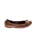 Tory Burch 100% Leather Brown Flats Size 8 1/2 - photo 1