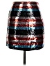 Lovers + Friends 100% Polyester Metallic Silver Formal Skirt Size XS - photo 1