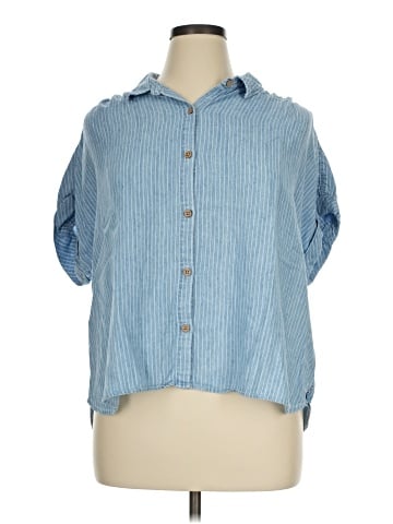 Faherty Short Sleeve Blouse (view 1)