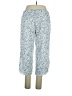 Coldwater Creek Paisley Blue Casual Pants Size L (petite) - photo 2