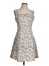 Daisy May 100% Polyester Floral White Casual Dress Size S - photo 1