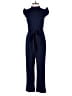 Shein Solid Blue Jumpsuit Size 2 - photo 1