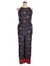 SO 100% Rayon Paisley Blue Jumpsuit Size XXL - photo 1