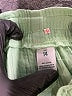 Unbranded 100% Cotton Solid Green Shorts Size 14 - photo 3