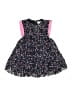 Chloé 100% Polyester Hearts Black Dress Size 8 - photo 1