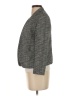 Ann Taylor LOFT Checkered-gingham Houndstooth Gray Blazer Size 4 - photo 5