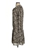 Veronica M. 100% Polyester Paisley Gray Casual Dress Size S - photo 5
