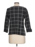 Cynthia Rowley TJX Plaid Gray Pullover Sweater Size L - photo 2