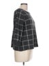 Cynthia Rowley TJX Plaid Gray Pullover Sweater Size L - photo 4