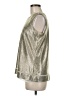 Calvin Klein Metallic Silver Sleeveless Top One size - photo 5