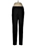 Ecru Solid Black Dress Pants Size 6 - photo 1