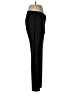 Ecru Solid Black Dress Pants Size 6 - photo 4