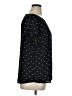 CeCe 100% Polyester Polka Dots Black Short Sleeve Top Size XL - photo 4