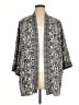 Roz & Ali 100% Polyester Gray Cardigan Size 1X - photo 1