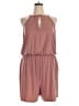 Maurices Solid Brown Romper Size XXL - photo 1