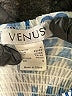 Venus 100% Polyester Paisley Blue Cocktail Dress Size M - photo 4