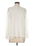 Gibson Look 100% Polyester Ivory Long Sleeve Blouse Size M - photo 1